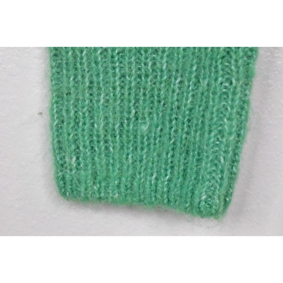H&M Wool Alpaca Blend Sweater Size S Oversized Pullover Mint Green Fuzzy New - Picture 8 of 11